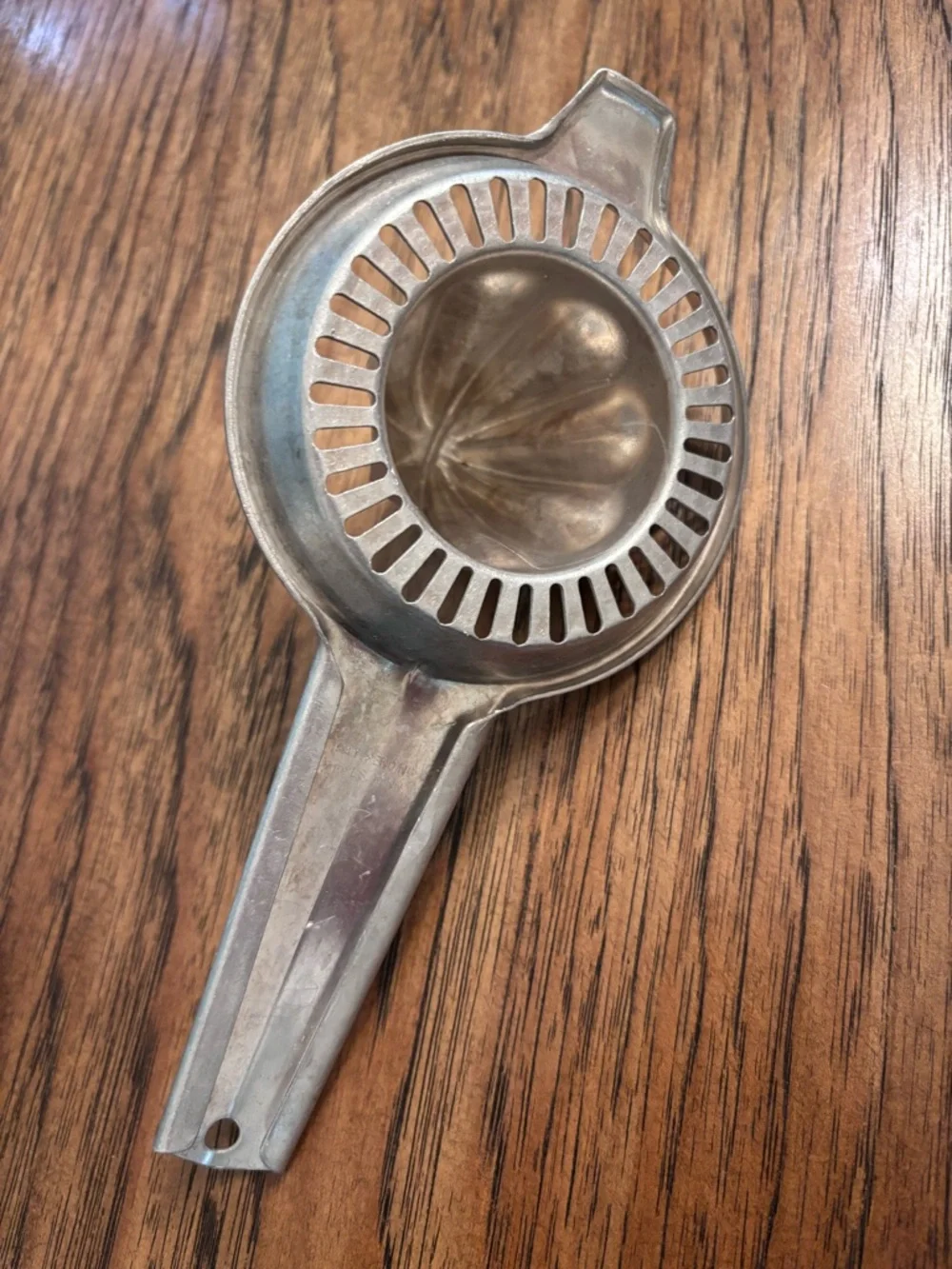 Vintage Foley Aluminum Citrus Juicer Handheld Lemon Orange Juicer Squeezer USA